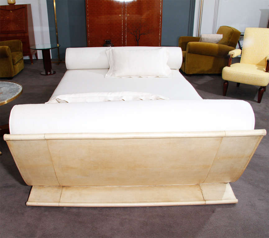 20th Century Fine and Rare Bed by Andre Arbus